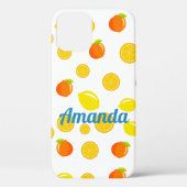 Joyful Citrus: Lemons & Sinaasappels Case-Mate iPhone Case (Achterkant)