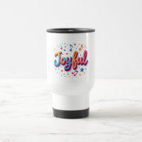 Joyful Coffee Mok – Positieve Affirmatie Cup Desig
