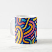 Joyful Color Pattern Mug Koffiemok (Voorkant links)