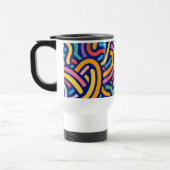 Joyful Color Pattern Mug Reisbeker (Links)