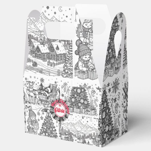 Joyful Colors Christmas Wrap Bedankdoosjes (Geopend)