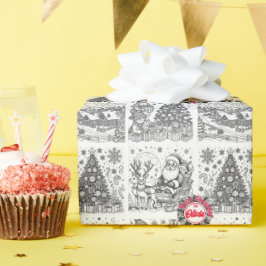 Joyful Colors Christmas Wrap Cadeaupapier