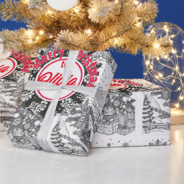 Joyful Colors Christmas Wrap Cadeaupapier
