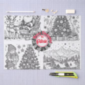 Joyful Colors Christmas Wrap Tissuepapier (Craft)