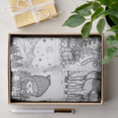 Joyful Colors Christmas Wrap Tissuepapier (Geschenk)