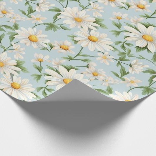 Joyful Daisy Meadow voor Bright Celebrations Cadeaupapier (Hoek)