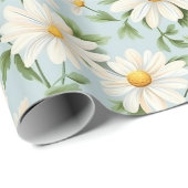 Joyful Daisy Meadow voor Bright Celebrations Cadeaupapier (Rol Hoek)