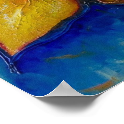 Joyful - de Gemengde Druk van het Canvas van Media Poster (Hoek)