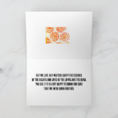 Joyful Destiny Gevouwen Wenskaart Kaart (Binnen)