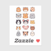 Joyful Dierenmetgezellen Sticker Pack (Vel)