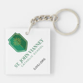 JOYFUL Disciple of Jesus Christus Acrylic Sleutelh Sleutelhanger (Achterkant)