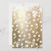 Joyful,Dog Paws met kerstmis (Achterkant)