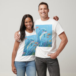 Joyful Dolphin Moments T-shirt