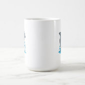 Joyful Dolphin Splash - Mug Koffiemok (Center)
