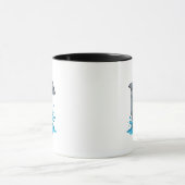 Joyful Dolphin Splash - Mug Mok (Midden)