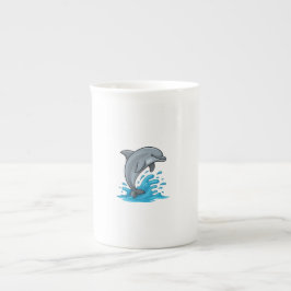 Joyful Dolphin Splash - Specialty Mug Porselein Kop