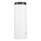 Joyful Dolphin Splash - Thermal Tumbler Thermosbeker (Achterkant)