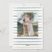 Joyful Double Photo Christmas Feestdagenkaart (Achterkant)