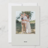 Joyful Double Photo Christmas Feestdagenkaart (Achterkant)