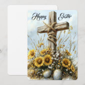 Joyful Easter Blessings Feestdagenkaart (Voorkant / Achterkant)