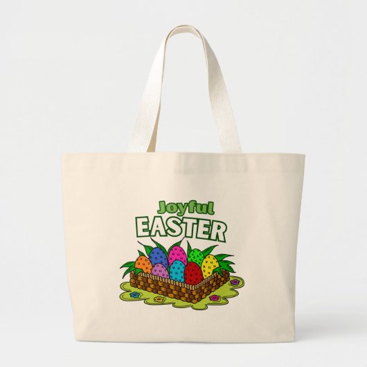 Joyful Easter -Easter Tote Bag (Voorkant)