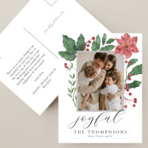 Joyful Elegant Winter Botanicals Photo 