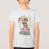 Joyful Elf Tri-Blend Shirt (Voorkant)