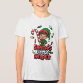 Joyful Elf Tri-Blend Shirt (Voorkant)