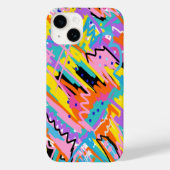 Joyful Expression Abstract Print Case-Mate iPhone Case (Achterkant)