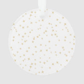 Joyful Family Foto met kerstversiering Ornament (achterkant)