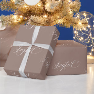  Joyful Fawn Color 9C7F74 inpakpapier