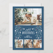 Joyful Feestdagen met kerstkaart (Voorkant)