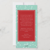 Joyful Feestelijke Kleurrijke & Leuke Ribbon Strip Feestdagenkaart (Achterkant)