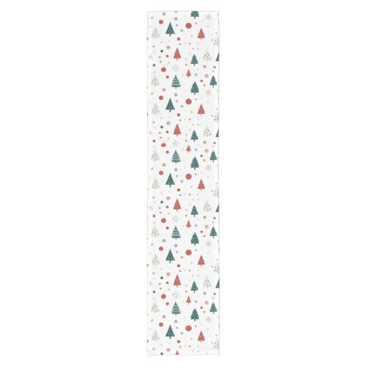 Joyful Festivity Table Runner 🍽️ Korte Tafelloper (Voorkant)
