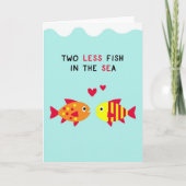 Joyful Fish Romance Card Kaart (Voorkant)
