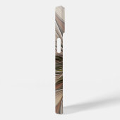 Joyful Flower Abstract Beige Brown Floral Fractal Case-Mate iPhone Case (Achterkant / Rechts)