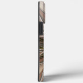 Joyful Flower Abstract Beige Brown Floral Fractal Case-Mate iPhone Case (Achterkant / Rechts)