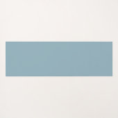 Joyful Flower Abstract Blue Gray Floral Fractal Yogamat (Achterkant (horizontaal))