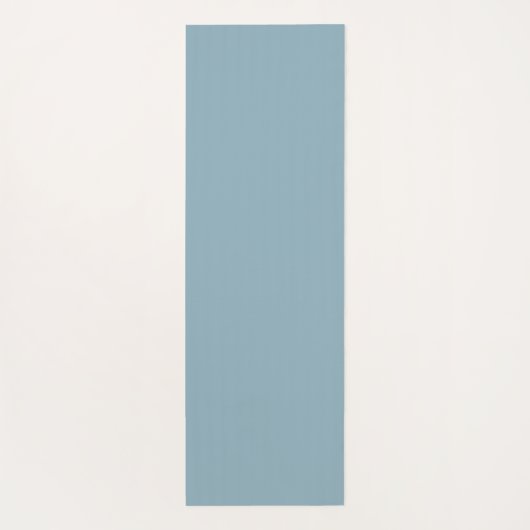 Joyful Flower Abstract Blue Gray Floral Fractal Yogamat (Achterkant)