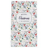 Joyful Foliage Personalized Holiday Klein Cadeauzakje (Voorkant)