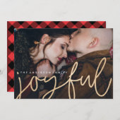 Joyful-fotokaart weergeven (Voorkant / Achterkant)