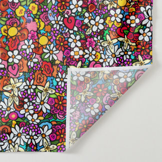 Joyful Garden Groovy Wandkleed