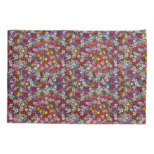 Joyful Garden Kussensloop (Achterkant)