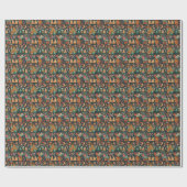 Joyful Gingerbread Houses - Classic Christmas Cadeaupapier (Vlak)