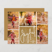 JOYFUL Gold Budget Holidards (Voorkant / Achterkant)