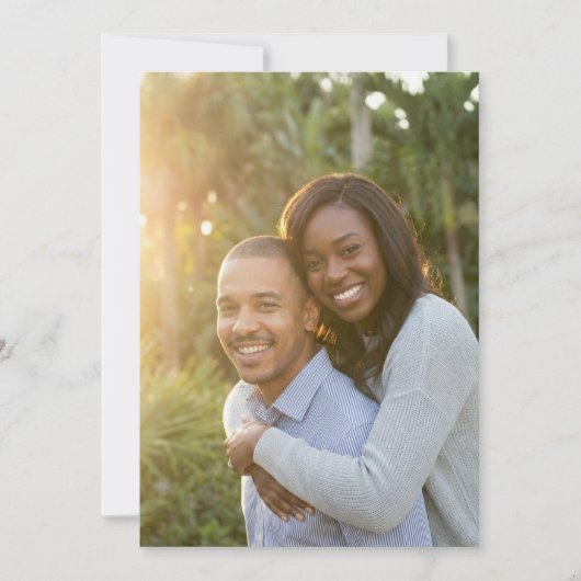 Joyful Green Outdoor Photo Kaart (Voorkant)