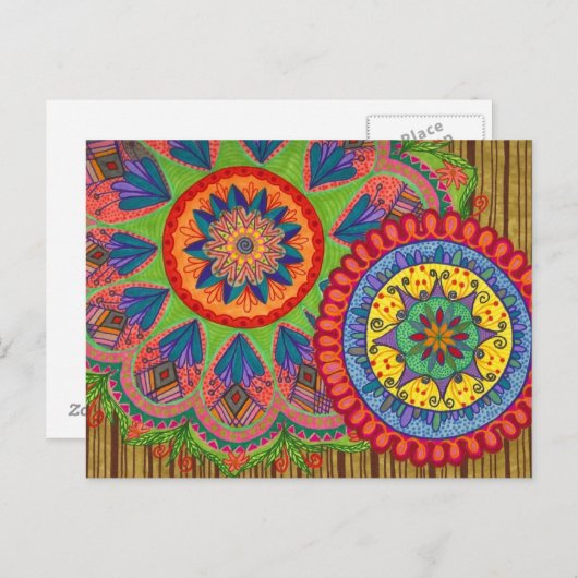 Joyful Greetings Briefkaart (Voorkant / Achterkant)