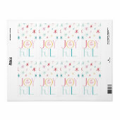 JOYFUL grillige ster moderne kleurrijke gepersonal Etiket (Full Sheet)