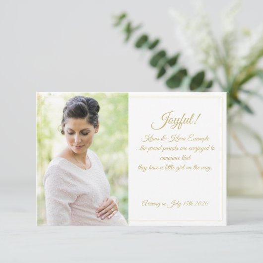 Joyful! - Grote verwachtingen (Staand voorkant)