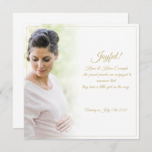 Joyful! - Grote verwachtingen (Voorkant / Achterkant)